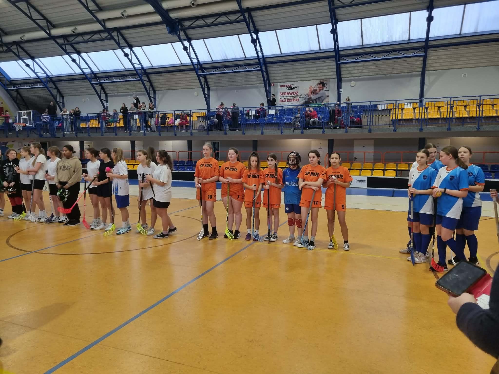 Półfinały Mistrzostw Województwa w unihokeju dziewcząt