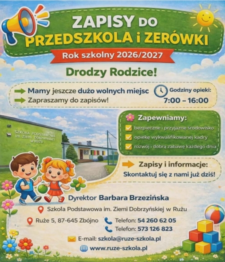 Mamy wolne miejsca w przedszkolu i zerówce – zapraszamy do naszej kameralnej szkoły!