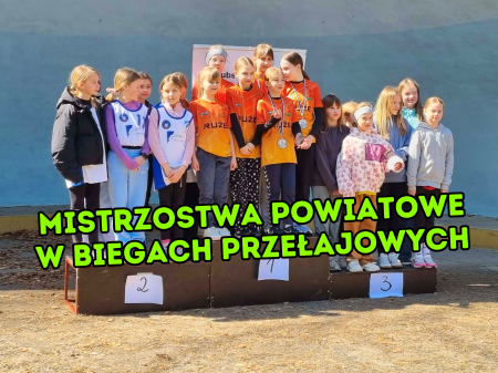 Grad medali dla Ruża! - Mistrzostwa Powiatu w Biegach Przełajowych